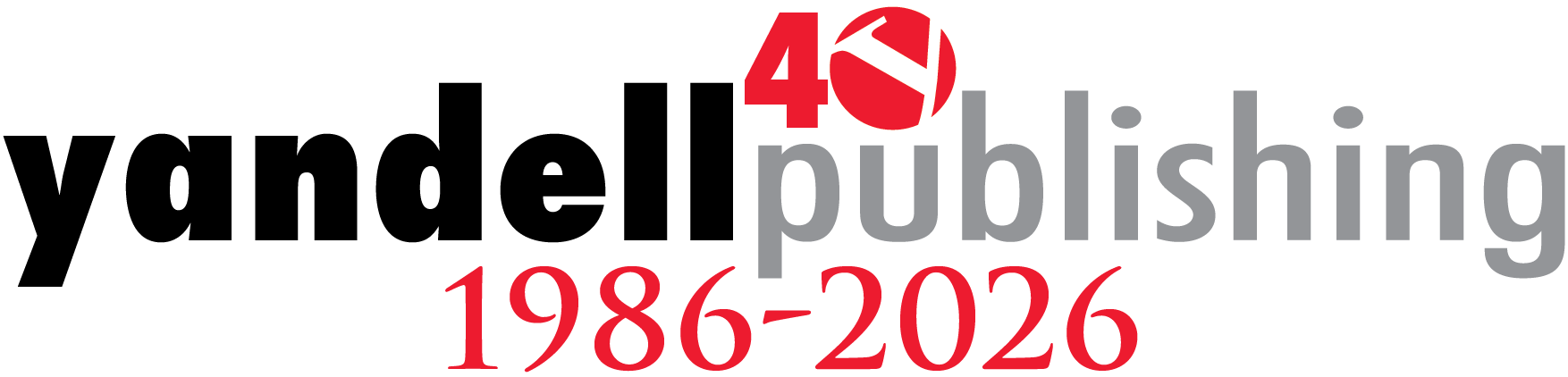 Yandell Publishing 40 Year logo