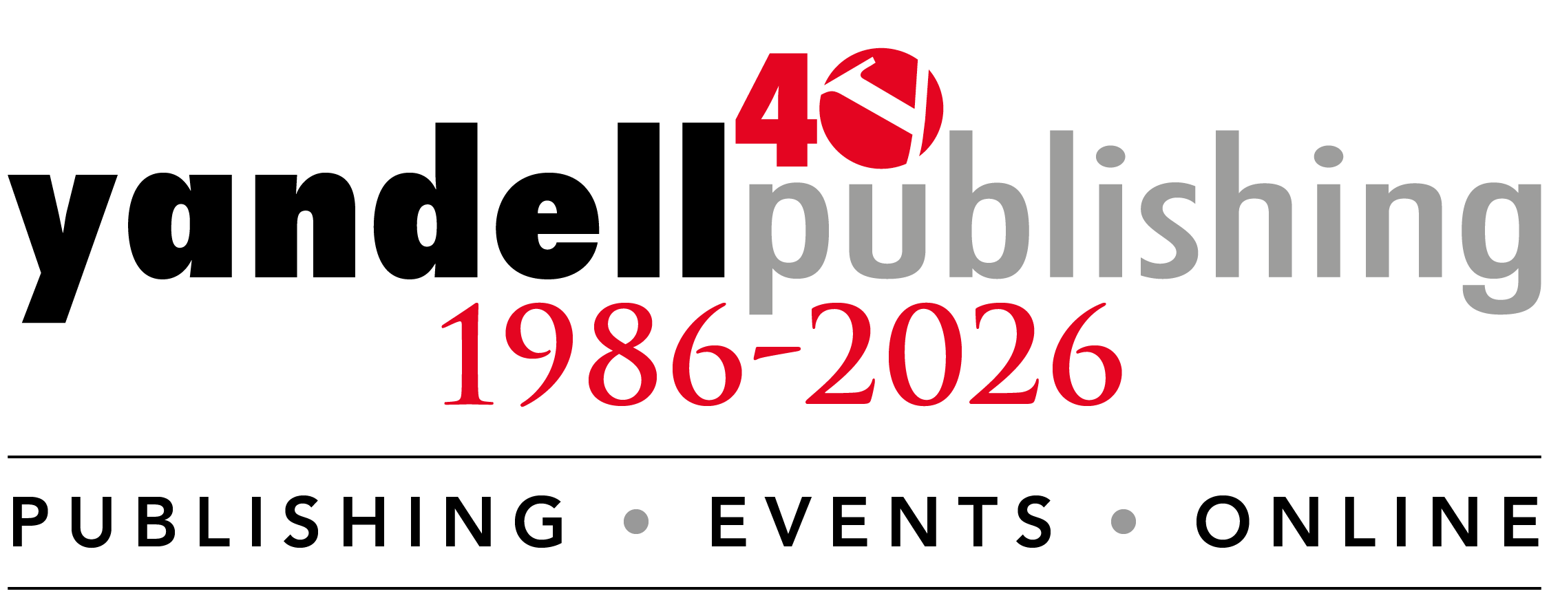 Yandell Publishing 40 Year logo